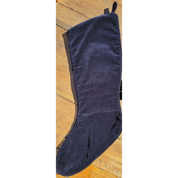 Lands' End Needlepoint Christmas Stocking ROBERT Snowman Wool Discontinued C3 - Picture 8 of 10